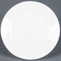 Arcoroc 29337 Opal Restaurant White 8 3/4 inch Hospital Heat System Plate by Arc Cardinal - 24/Case