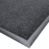 Cactus Mat 1410M-L35 Ultra-Berber 3' x 5' Charcoal Anti-Fatigue Carpet Mat - 1/2 inch Thick
