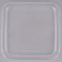 Fabri-Kal Greenware GS6-2 2-Compartment Clear PLA Compostable Container - 300/Case