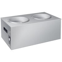 Hatco SW2-7QT Double Well 7 Qt. Soup Warmer - 120V, 750W