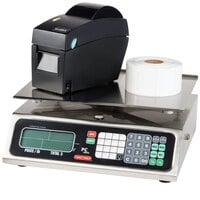 Tor Rey Price PC-80L 80 lb. Price Computing Scale with Thermal Printer Kit, Legal for Trade