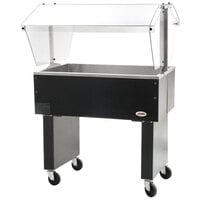 Eagle Group BPCP-2 33" Deluxe Service Mates Portable Ice-Cooled Buffet Table with Open Base