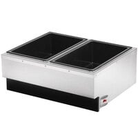 Vollrath 72789 Cayenne Two Pan Countertop Food Warmer - 120V, 1400W