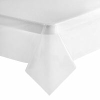 Creative Converting 013005 100' Clear Disposable Plastic Table Cover