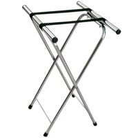 Aarco CTS Chrome Tray Stand - 31 inch
