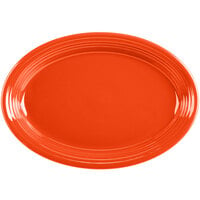 Fiesta® Dinnerware from Steelite International HL458338 Poppy 13 5/8" x 9 1/2" Oval Large China Platter - 12/Case