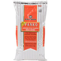 Kikkoman Panko Japanese Style Toasted Bread Crumbs 2.5 lb. Bag - 6/Case