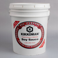 Kikkoman Traditionally Brewed Soy Sauce - 5 Gallon Pail