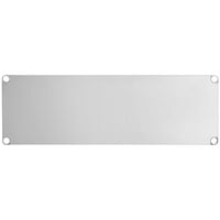 Regency Adjustable Stainless Steel Work Table Undershelf for 24 inch x 60 inch Tables - 18 Gauge