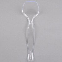Fineline 3302-CL Platter Pleasers Clear Plastic 8 1/2 inch Serving Spoon - 144/Case