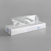 LK Packaging 15 inch x 10 3/4 inch Plastic Deli Wrap and Bakery Wrap - 1000/Box