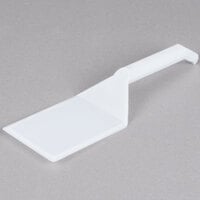 Fineline 3313-WH Platter Pleasers 10" White Disposable Spatula - 48/Case
