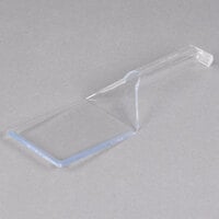 Fineline 3313-CL Platter Pleasers 10 inch Clear Disposable Spatula - 48/Case