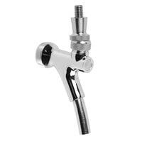 Micro Matic MM901 Chrome Finish Brass European-Style Celli Beer Faucet with Stainless Steel Lever