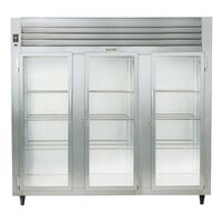 Traulsen Stainless Steel RHF332W-FHG 79 Cu. Ft. Glass Door Three Section Reach In Heated Holding Cabinet - Specification Line