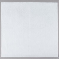 Choice 15 inch x 16 inch White Linen-Feel Flat-Packed Dinner Napkin - 500/Case