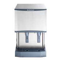 Scotsman HID525A-1 Meridian Countertop Air Cooled Ice Machine and Water Dispenser - 25 lb. Bin Storage