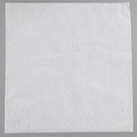 Touchstone by Choice 14 inch x 14 inch White Linen-Feel Flat-Packed Dinner Napkin - 1000/Case