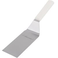 Dexter-Russell 31645 6 inch x 3 inch Solid Turner - Plastic Handle