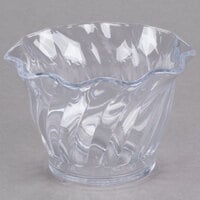 Cambro SRB5152 5 oz. Clear Plastic Swirl Bowl - 24/Case