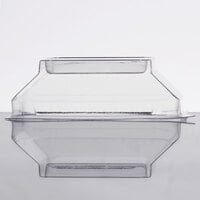 Fineline Wavetrends 1102-L Clear PET Dome Lid for 2 oz. Square Shot Glass - 1000/Case