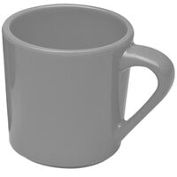 Elite Global Solutions DC14 Cottage Vintage California Gray 14 oz. Melamine Mug - 6/Case