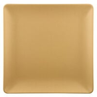 Elite Global Solutions ECO1010SQ Greenovations 10 inch Rattan-Colored Square Plate - 6/Case
