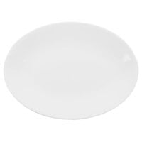 Elite Global Solutions M1310-W Classics Display White 13 1/2" x 10" Oval Platter