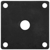 GET ML-222-BK Black Melamine False Bottom for ML-148 Square Crocks - 12/Case
