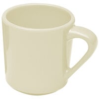 Elite Global Solutions DC14 Cottage Vintage California Vanilla 14 oz. Melamine Mug - 6/Case