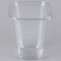32 oz. Square Recycled PET Deli Container   - 400/Case