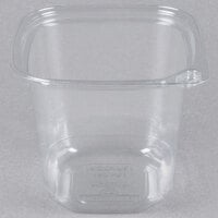 24 oz. Square Recycled PET Deli Container   - 400/Case