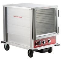 Avantco HPU-1812 Undercounter Half Size Non-Insulated Heated Holding / Proofing Cabinet with Clear Door - 120V