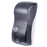 Noble Chemical Novo Hybrid 30.4 oz. (900 mL) Touchless Foaming Soap / Sanitizer Dispenser - 5 1/2 inch x 4 inch x 12 inch