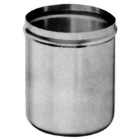 All Points 66-332 3 Qt. Stainless Steel Condiment Pump Jar