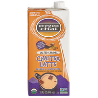 Oregon Chai 32 fl. oz. Organic Salted Caramel Chai Tea Latte 1:1 Concentrate