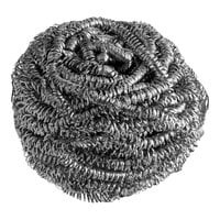 3M 84CC Scotch-Brite™ 50g Stainless Steel Scrubber - 12/Pack