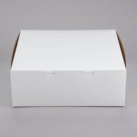 14" x 14" x 6" White Cake / Bakery Box - 50/Bundle