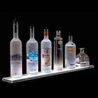 Beverage-Air LS2-24L 24 inch Liquor Shelf with Built-In LED Lighting - 4 1/2 inch Deep