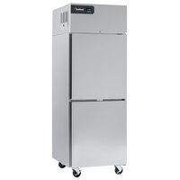 Delfield GBF1P-SH Coolscapes 27" Top-Mount One Section Half Door Stainless Steel Reach-In Freezer - 21 cu. ft.