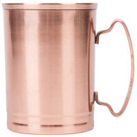 World Tableware CMM-200 14 oz. Straight Sided Copper Moscow Mule Mug - 12/Case
