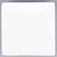 World Tableware SL-7C Slate 7 1/4 inch Ultra Bright White Coupe Square Porcelain Plate - 24/Case