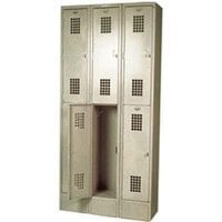 Winholt WL-6 Triple Column Six Door Locker - 12 inch x 12 inch