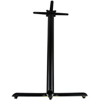 FLAT Tech KX30 30" x 30" Bar Height Self-Stabilizing Black Table Base