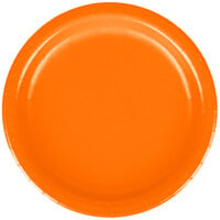 Creative Converting 79191B 7" Sunkissed Orange Paper Plate - 24/Pack