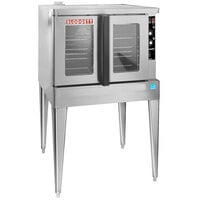 Blodgett ZEPHAIRE-200-G Single Deck Natural Gas Full Size Bakery Depth Convection Oven with Draft Diverter - 60,000 BTU