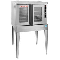Blodgett ZEPHAIRE-200-G-ES Natural Gas Full Size Single Deck Bakery Depth Convection Oven with Draft Diverter - 50,000 BTU