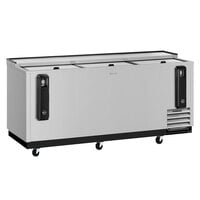 Turbo Air TBC-80SD-N 80" Super Deluxe Stainless Steel Bottle Cooler