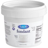 Satin Ice 5 lb. White Vanilla Rolled Fondant Icing