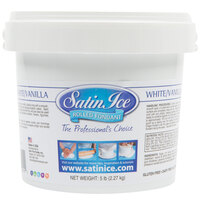 Satin Ice 5 lb. White Vanilla Rolled Fondant Icing